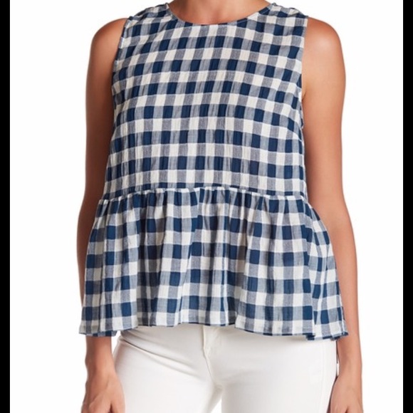 Current/Elliott Tops - NWOT Current Elliot Peplum Tank